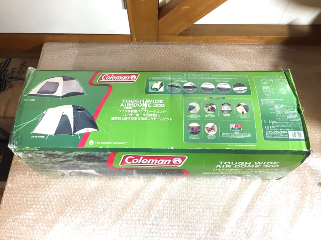 ○未使用 Coleman Tough Wide Air Dome 300 テント