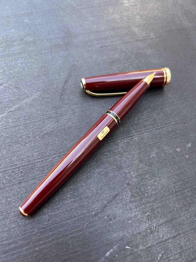 【未使用】モンブラン ワインレッド 万年筆　14k 585