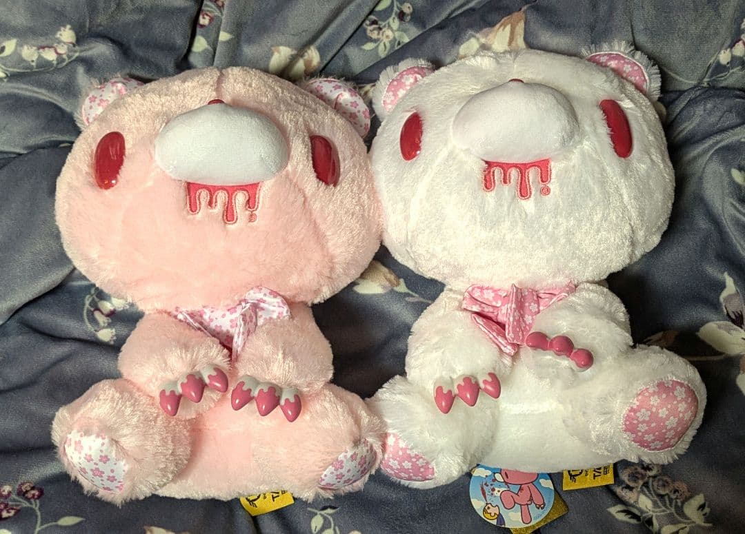 チャックスGP いたずらぐまのグル～ミ～ぬいぐるみ テディグリズリー 2点セット