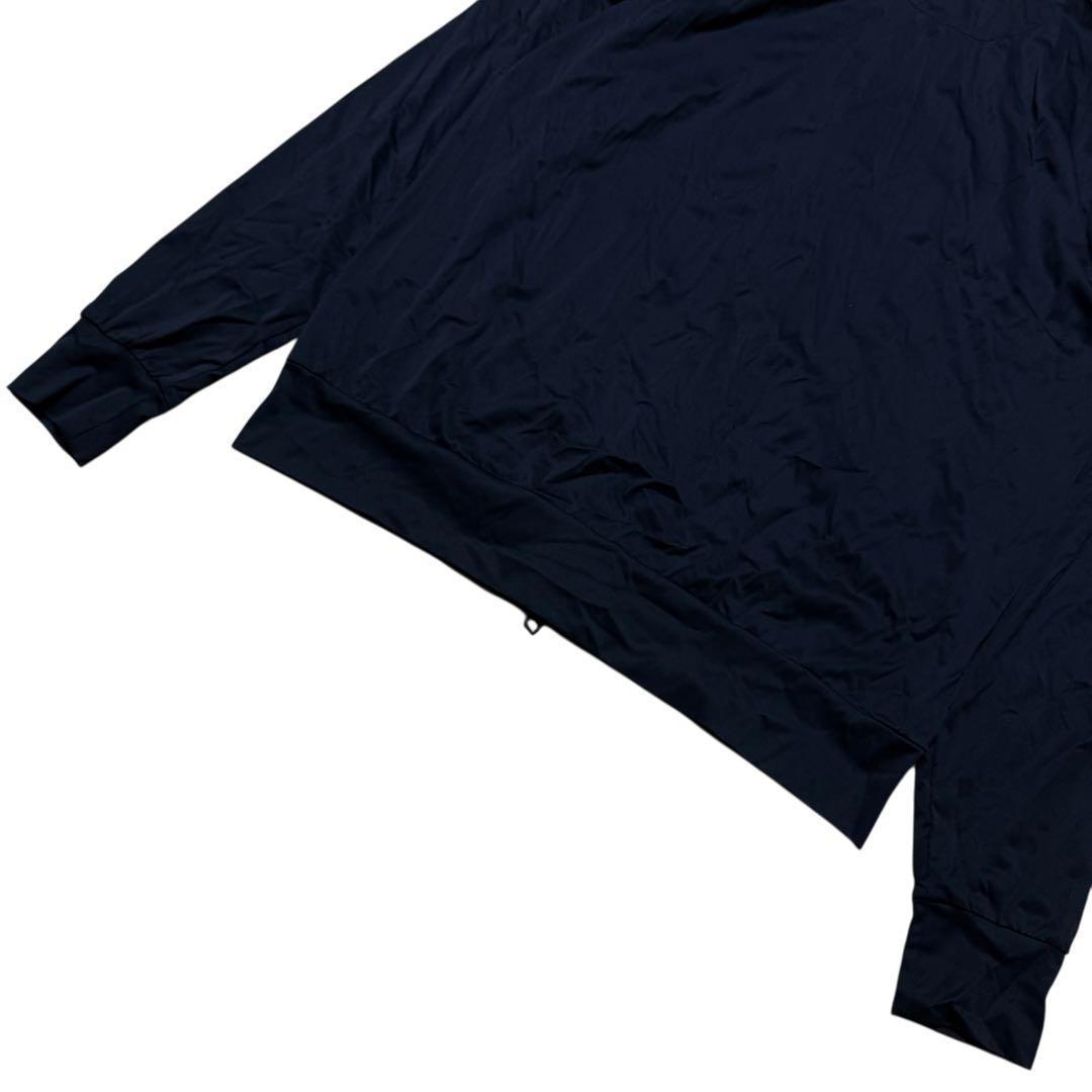 【美品】ビームスゴルフ パープルレーベル エアシャット ブルゾン ネイビー M