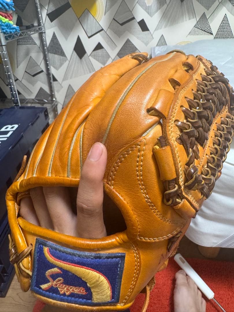 久保田スラッガー　L7S 軟式グローブ オレンジ　野球