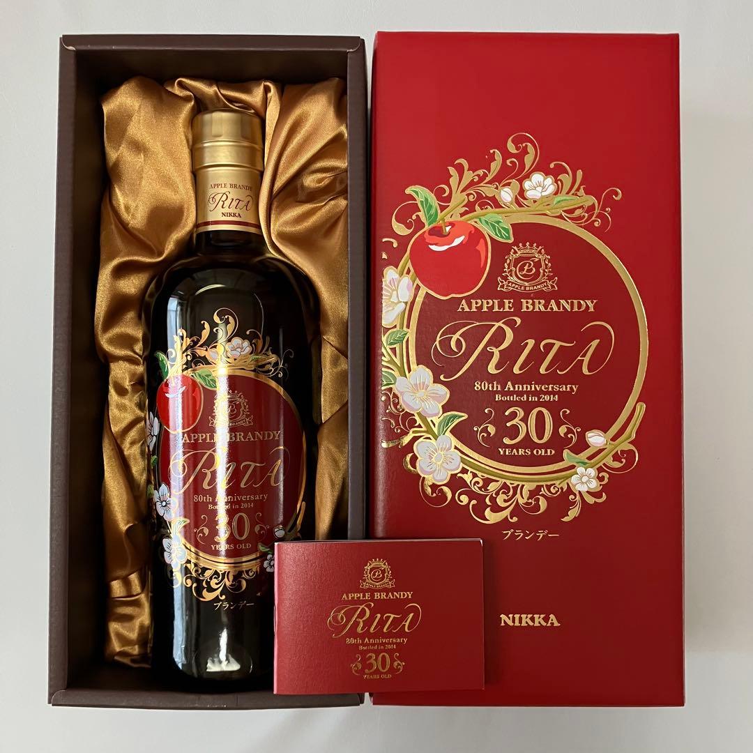 アップルブランデー　リタ　30年　検索　ニッカウヰスキー　山崎　白州　ウイスキー