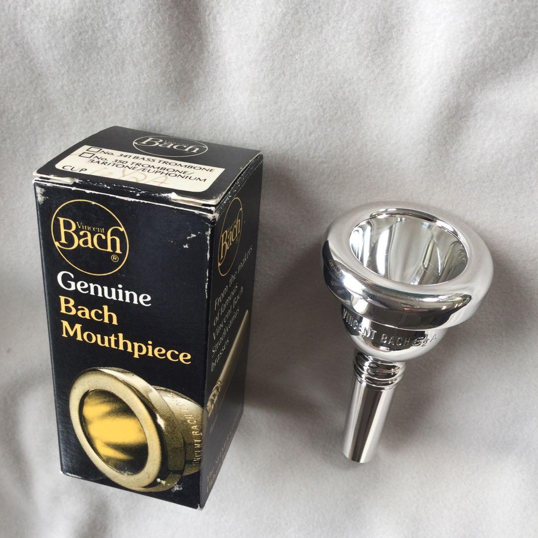 旧刻印　バック ( Bach )トロンボーン マウスピース　6 1/2 A 細管