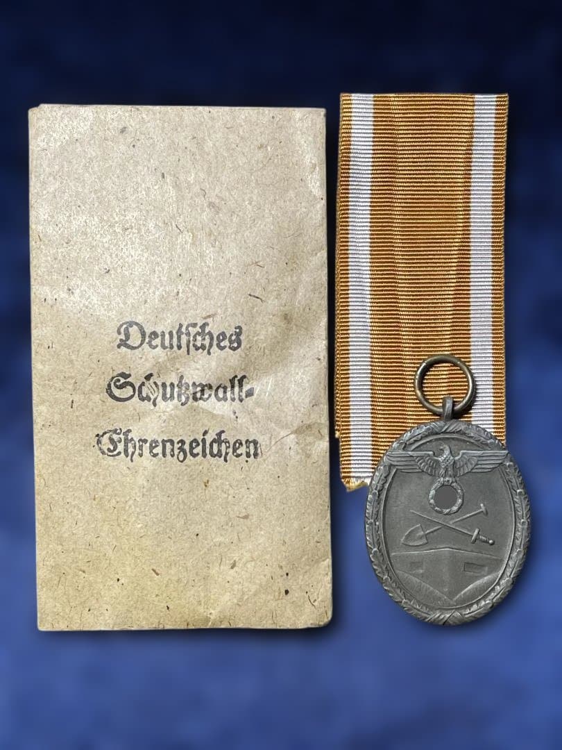 WW2　ドイツ軍　実物　ドイツ防壁名誉章　勲章