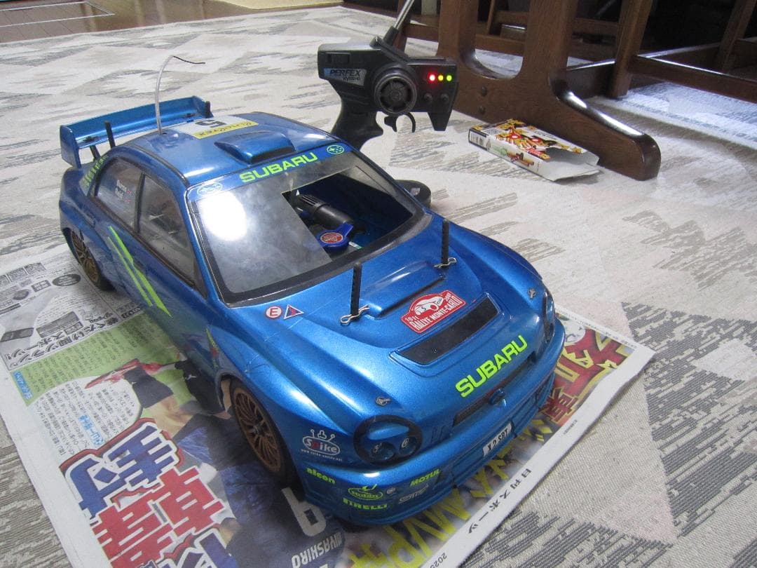 1/8 エンジンカー TAMIYA TGX インプレッサ 24時間だけ出品 送込