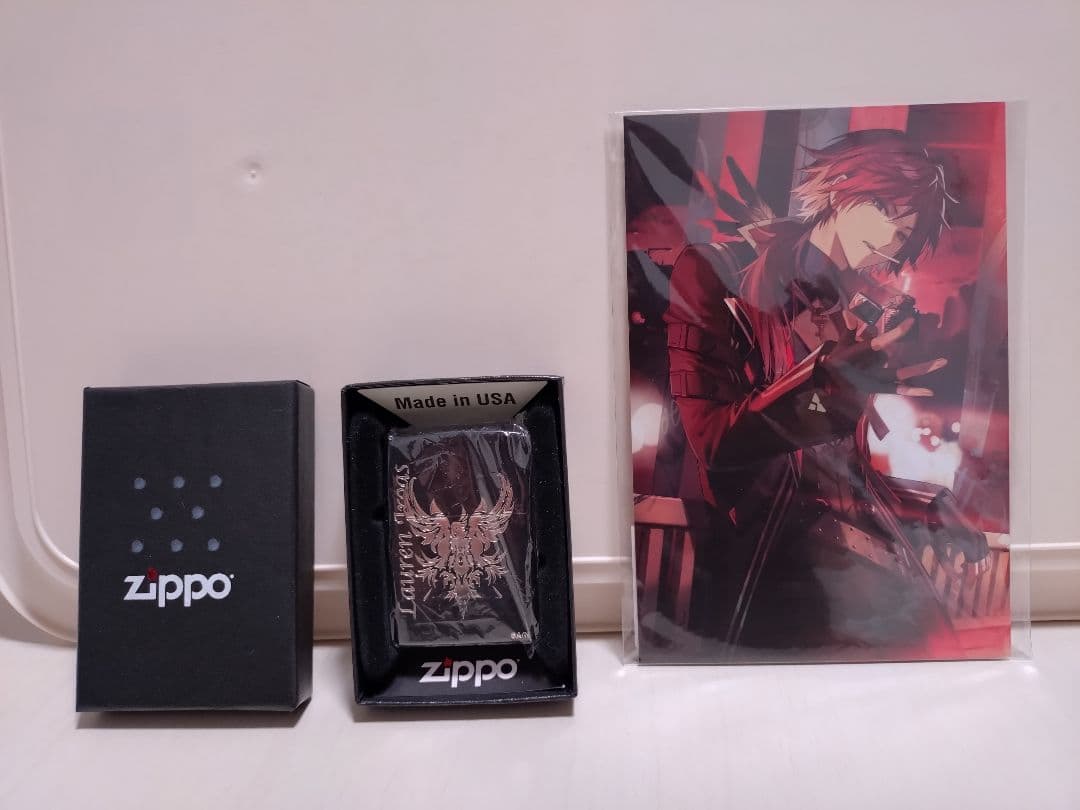 にじさんじ ローレン・イロアス ZIPPOライター 本体 ポストカード