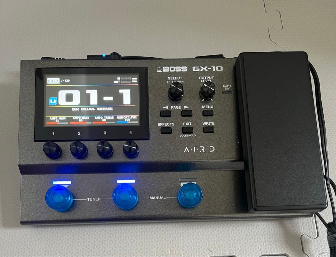 BOSS GX-10 Bluetoothアダプタ付