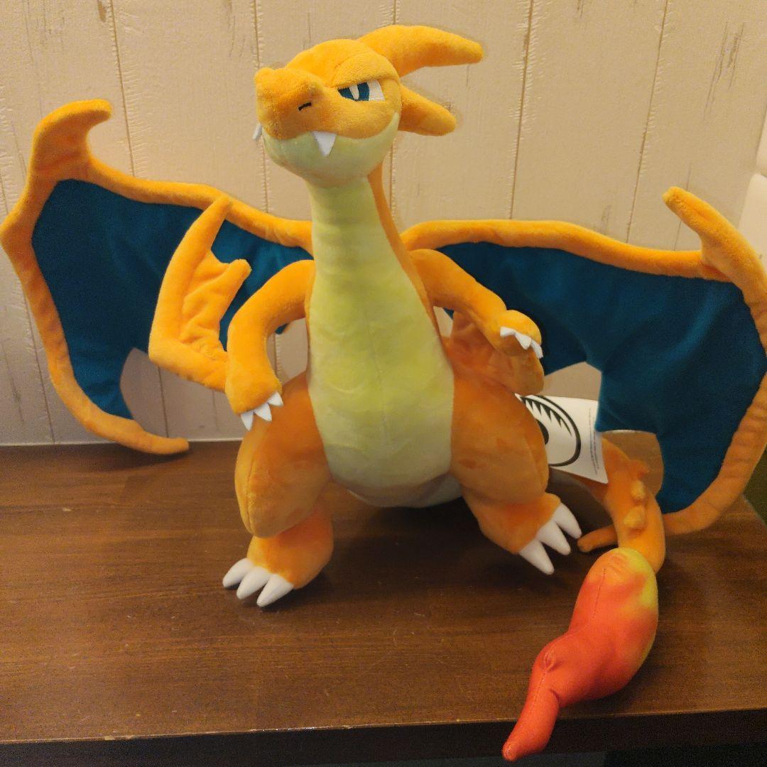 【紙タグ付き】 ポケモン メガリザードンＹ ぬいぐるみ ポケモンセンター