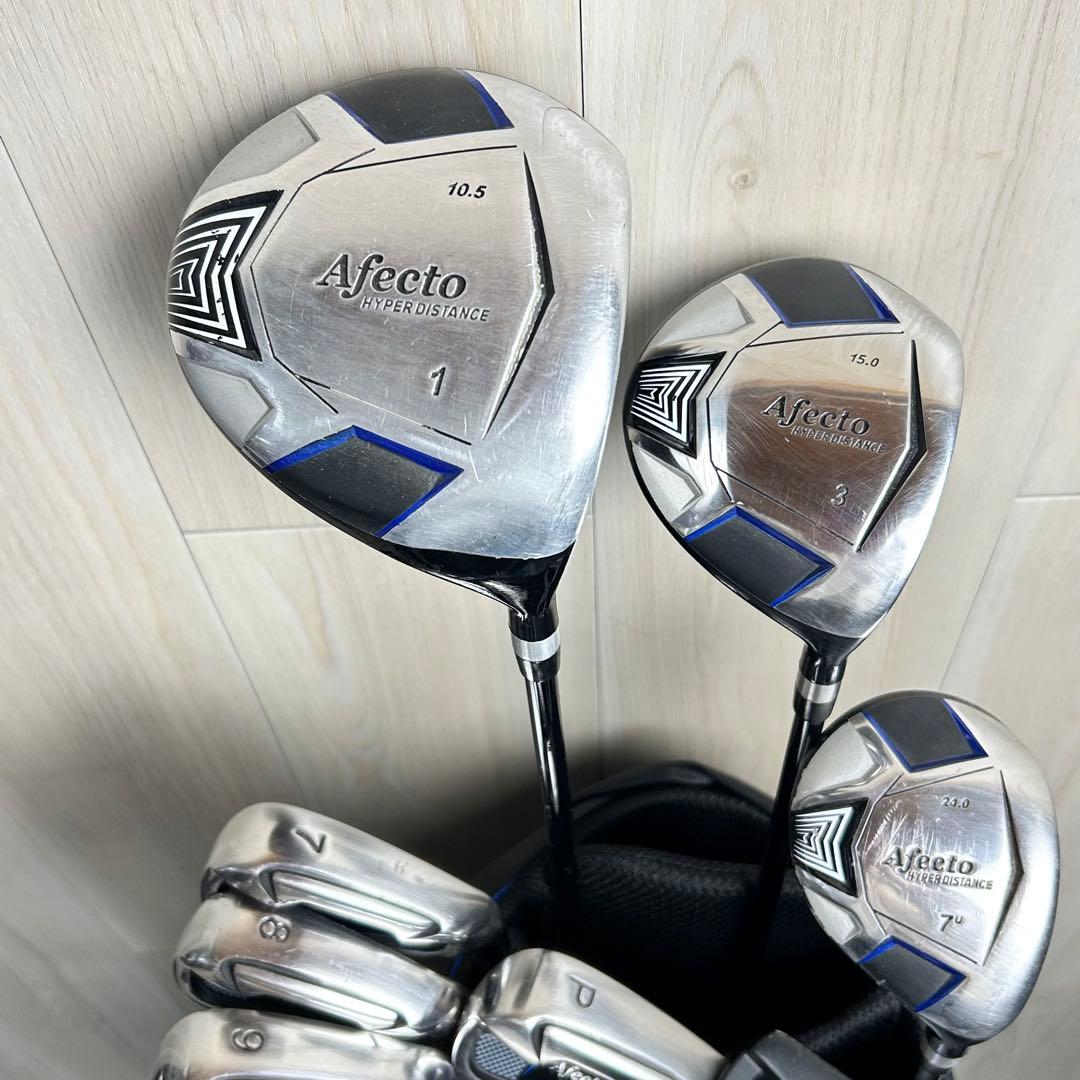 【メンズ右】Afecto 初心者向け メンズゴルフセット　デビュー　M71031