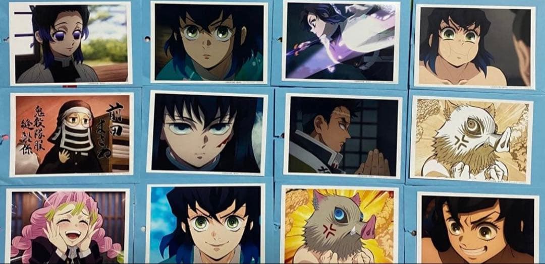 鬼滅の刃　場面写ブロマイドくじ　シークレット含む71枚セット