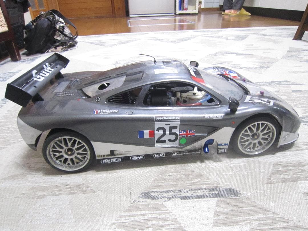 完全動作品 1/10 ワイド 京商 GP R/C スーパーテン FW03 赤字