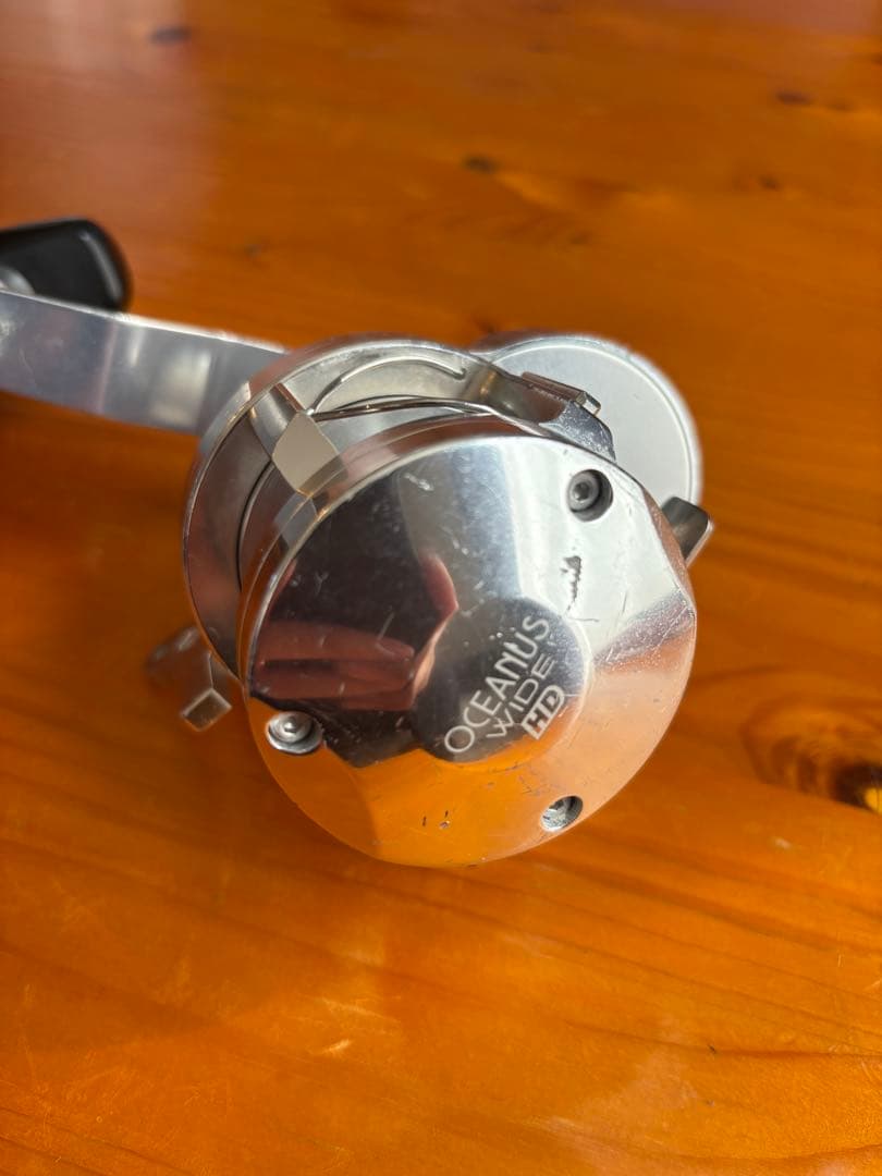 OCEANUS HD 両軸リール　Wide エバーグリーンオケアノス左巻き