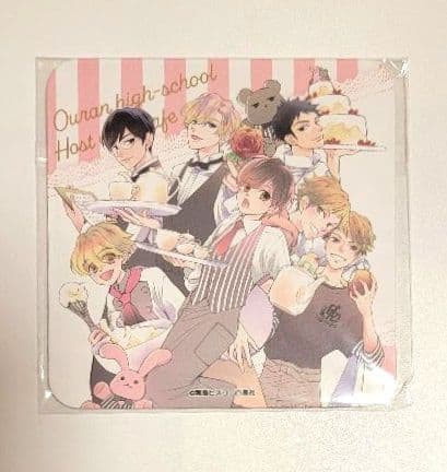 桜蘭高校ホスト部 カフェ コースター お台場 限定