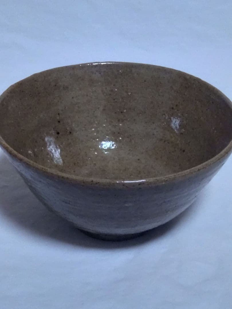珍品【茶道具】水間焼　栄寿土　抹茶碗