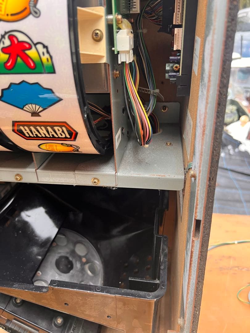 動作良好 パチスロ実機 大花火 機 レトロスロット