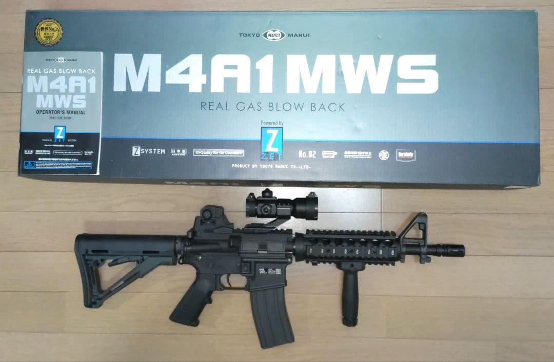 東京マルイ M4A1 MWS ガスブローバック マシンガン