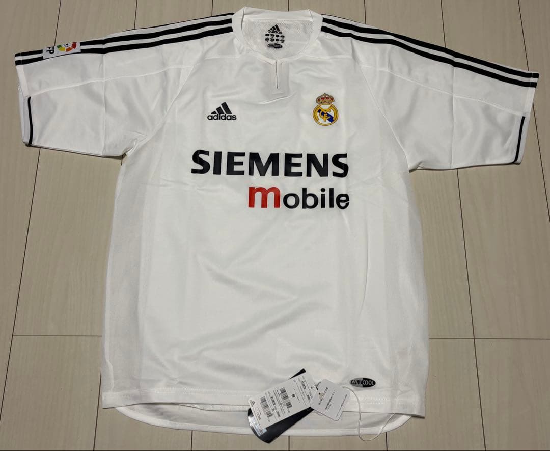 レアルマドリード　ジダン　オーセンティック　ユニフォーム　タグ付　未使用
