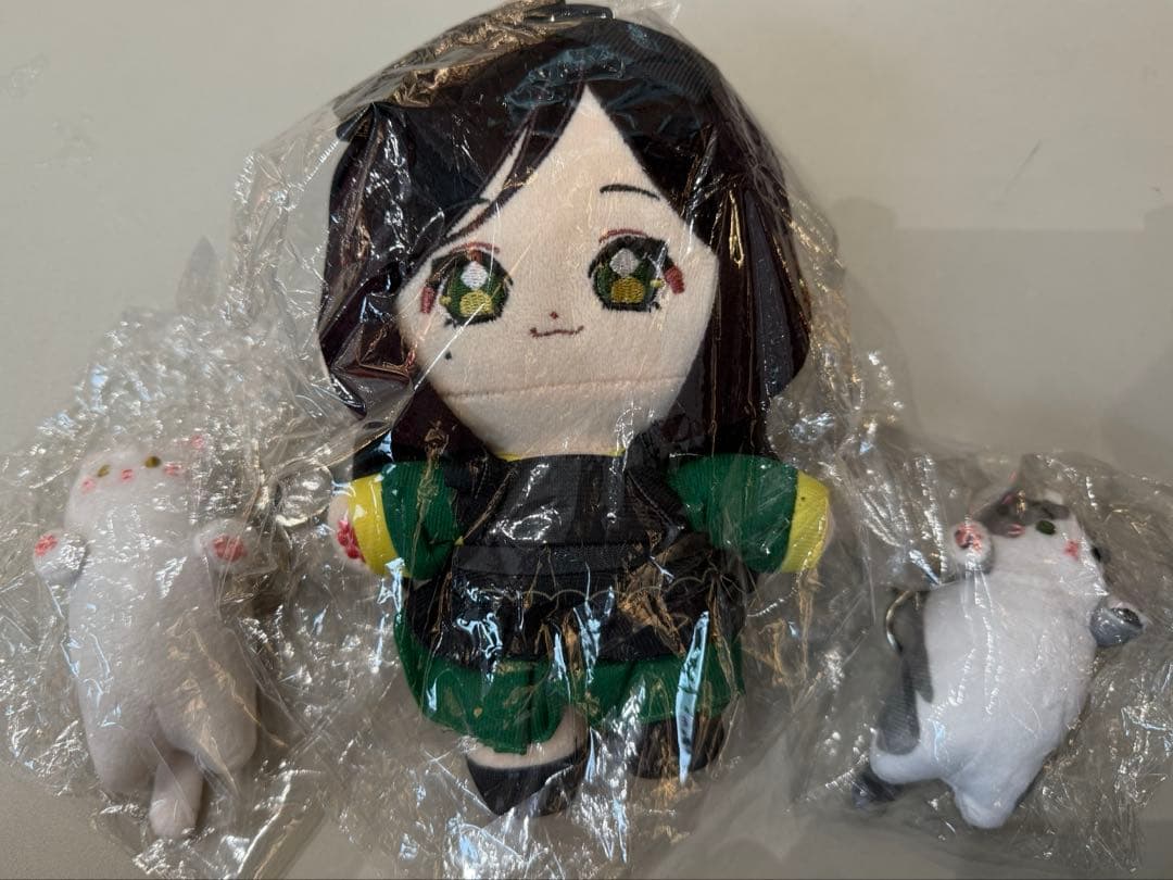 佐々木琴子 ネコパーティー緑ver.ぬいぐるみセット（全1種）