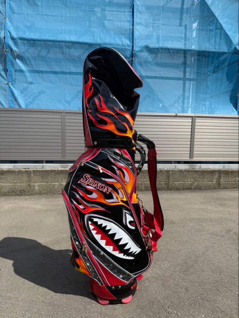 【激レア】 スリクソン ガオモンスター ファイヤーパターン キャディバッグ