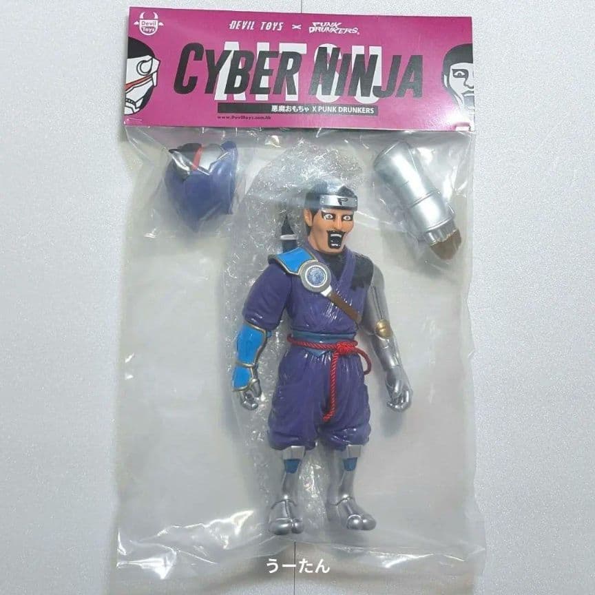 ろ*か様 パンクドランカーズ あいつ サイバー忍者 紫 フィギュア