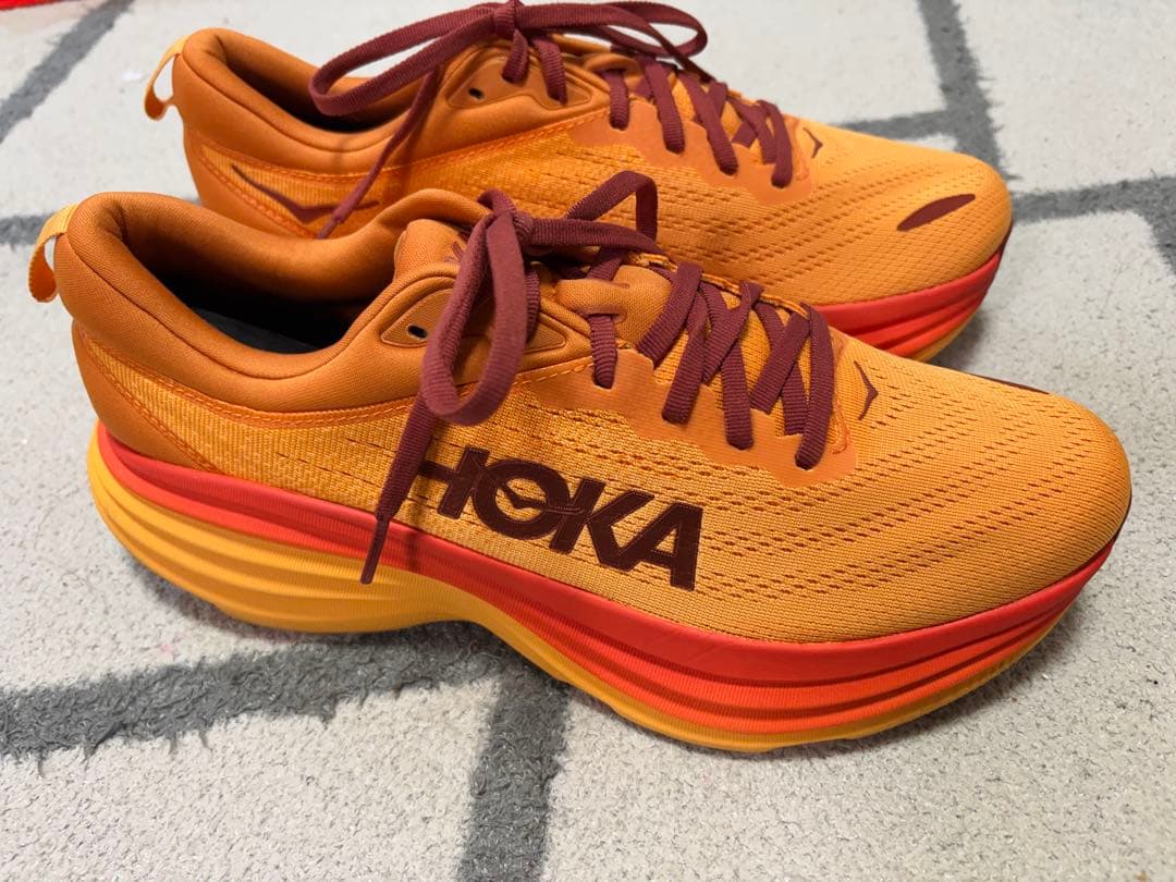 HOKA BONDI 8 ボンダイ（JPN日本28.0cm）オレンジ