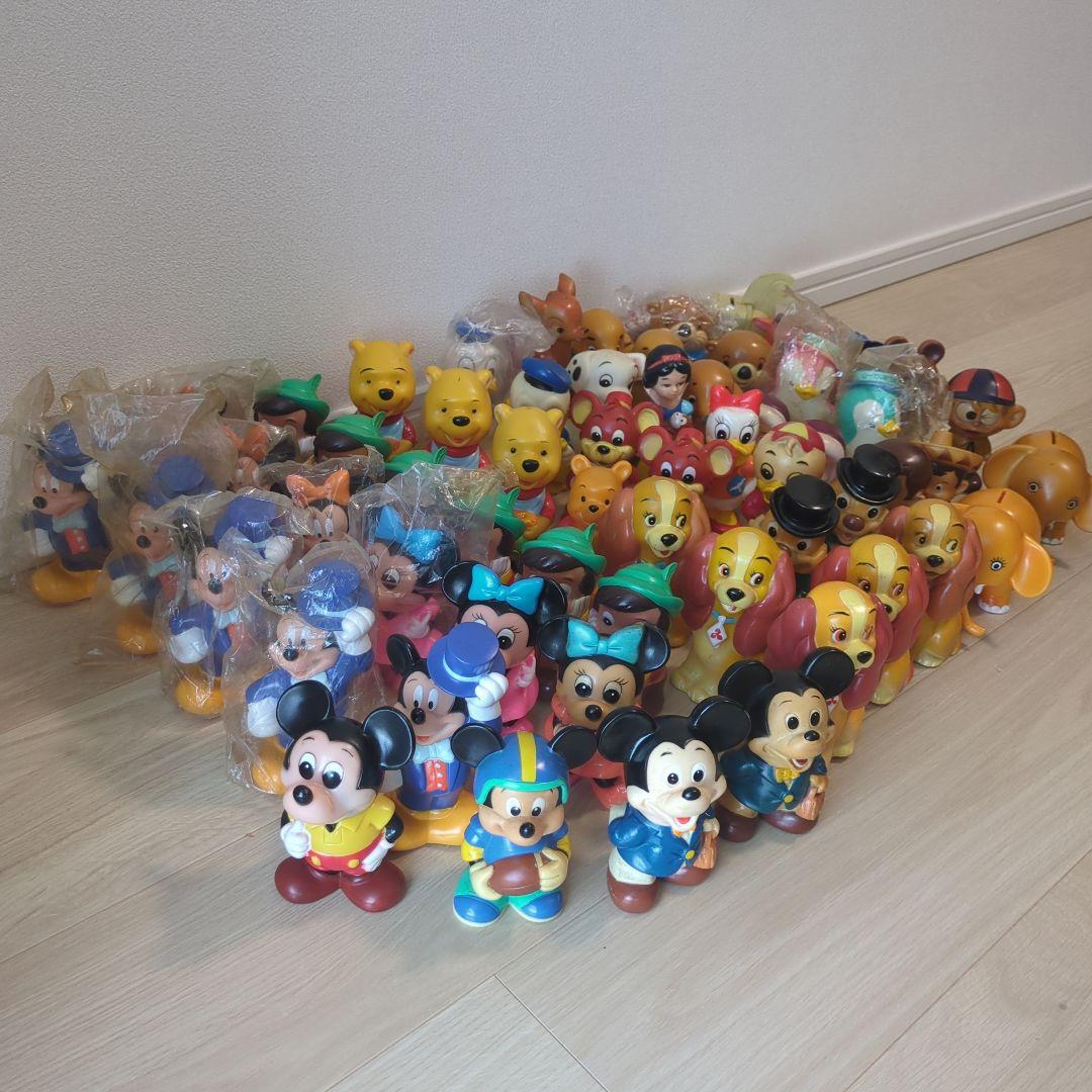 【超希少】非売品　昭和レトロ　ソフビセット　５９体