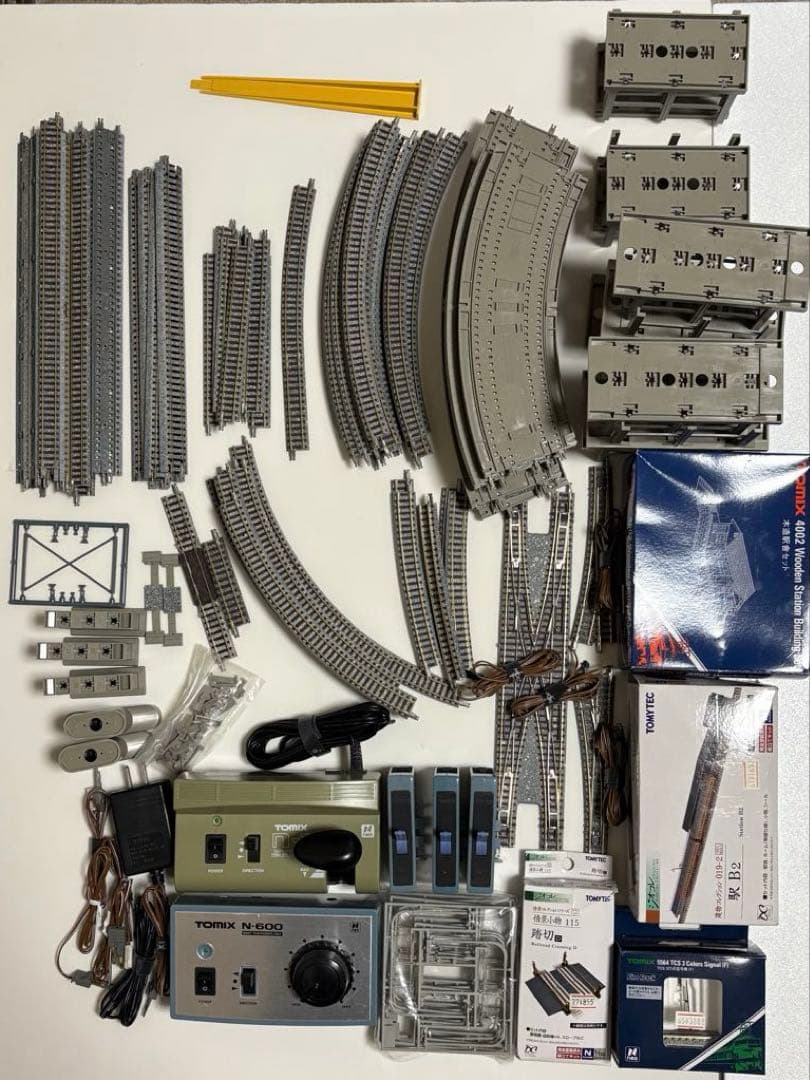 N*O様 ジャンクTOMIX Ｎゲージ レール・パワーユニットその他まとめ売り
