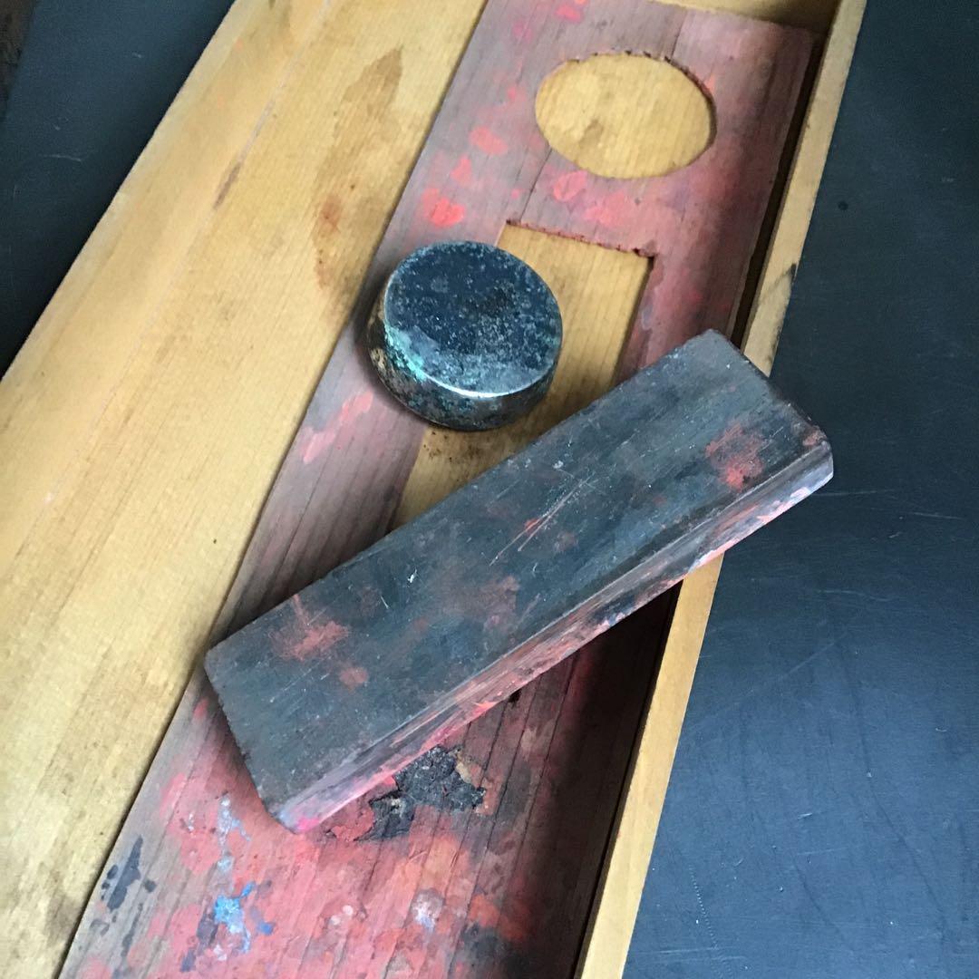 本漆塗蒔絵　文箱　硯箱　骨董品　アンティーク　時代小箱