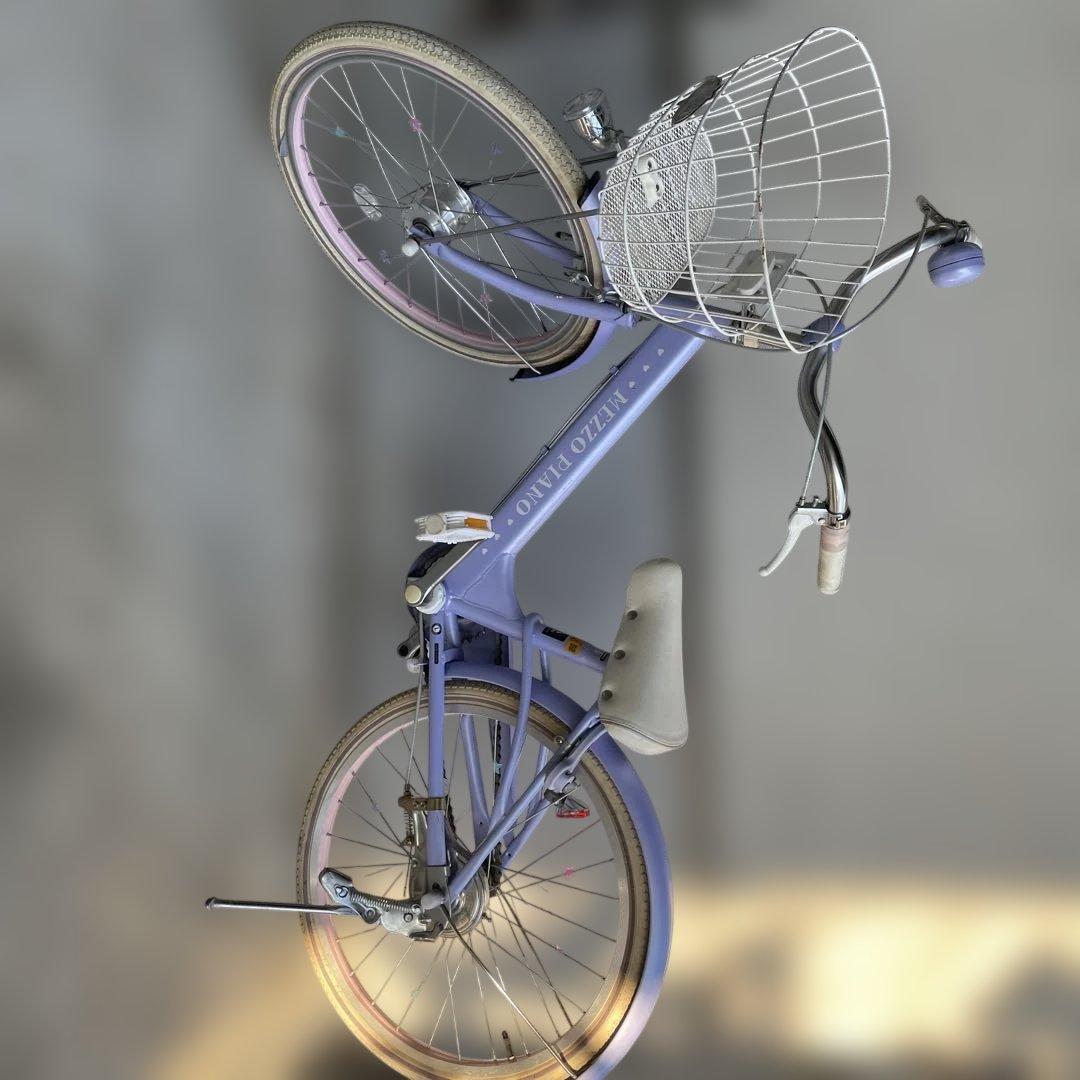 メゾピアノMEZZO PIANO 子供用自転車 パープル（引取り希望）20インチ