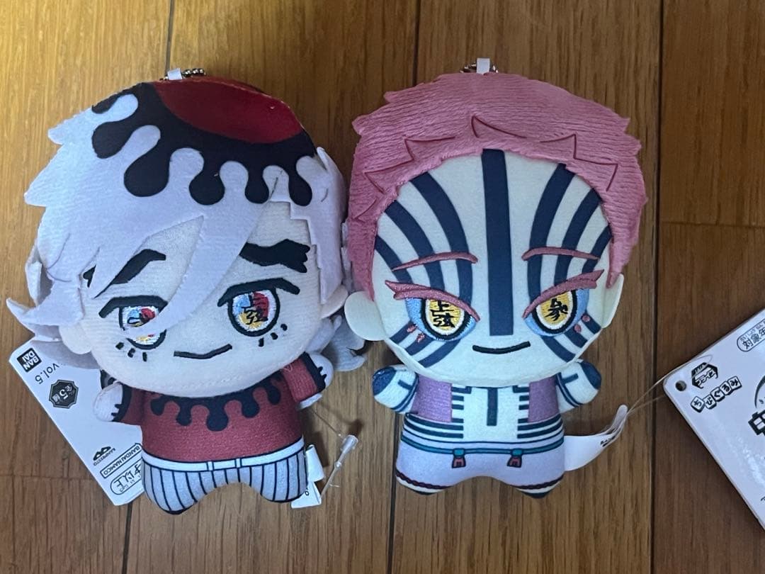 鬼滅の刃　ちびぐるみ vol.5 童磨　猗窩座　2点　ぬいぐるみ　マスコット