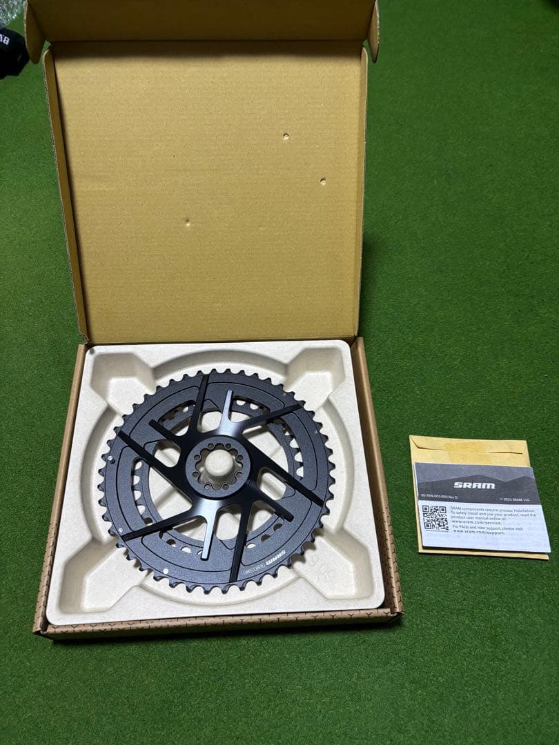 新品最新モデル SRAM RIVAL AXS E1 46/33T チェーンリング