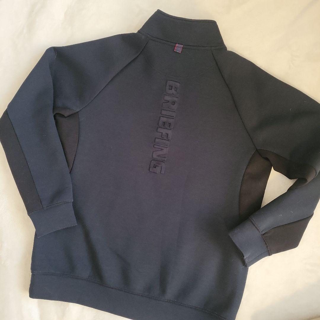 BRIEFING ウォームシリーズ 3Dロゴハーフジップ☆