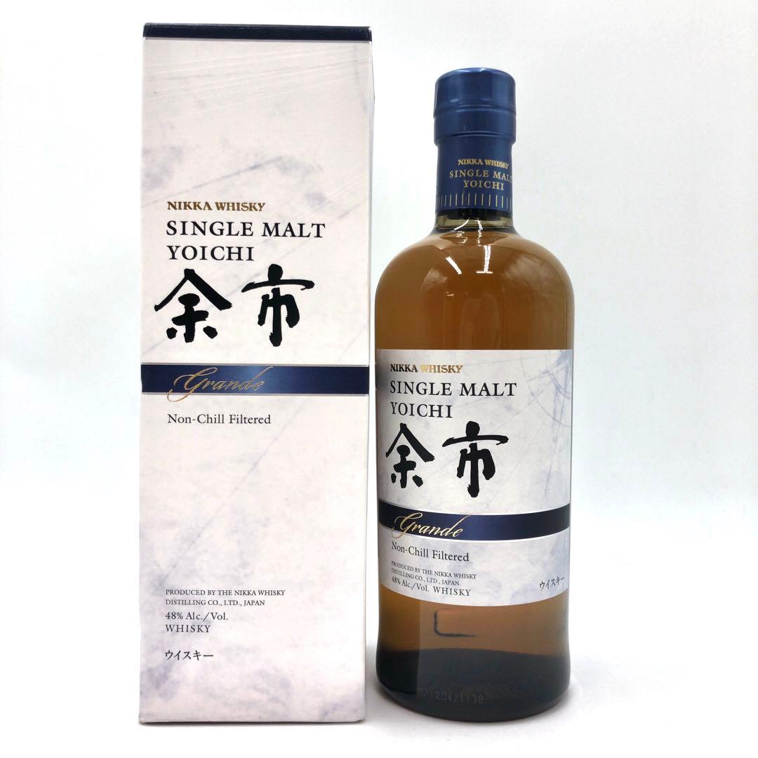 未開封品 NIKKA WHISKY シングルモルト余市 700ml 48%