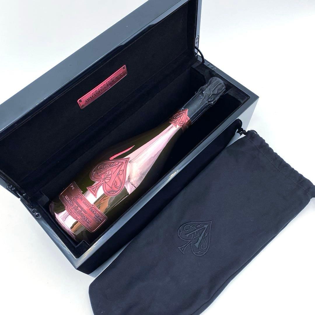 【未開栓】アルマンド ロゼ　750ml 専用ボックス、保護袋付き