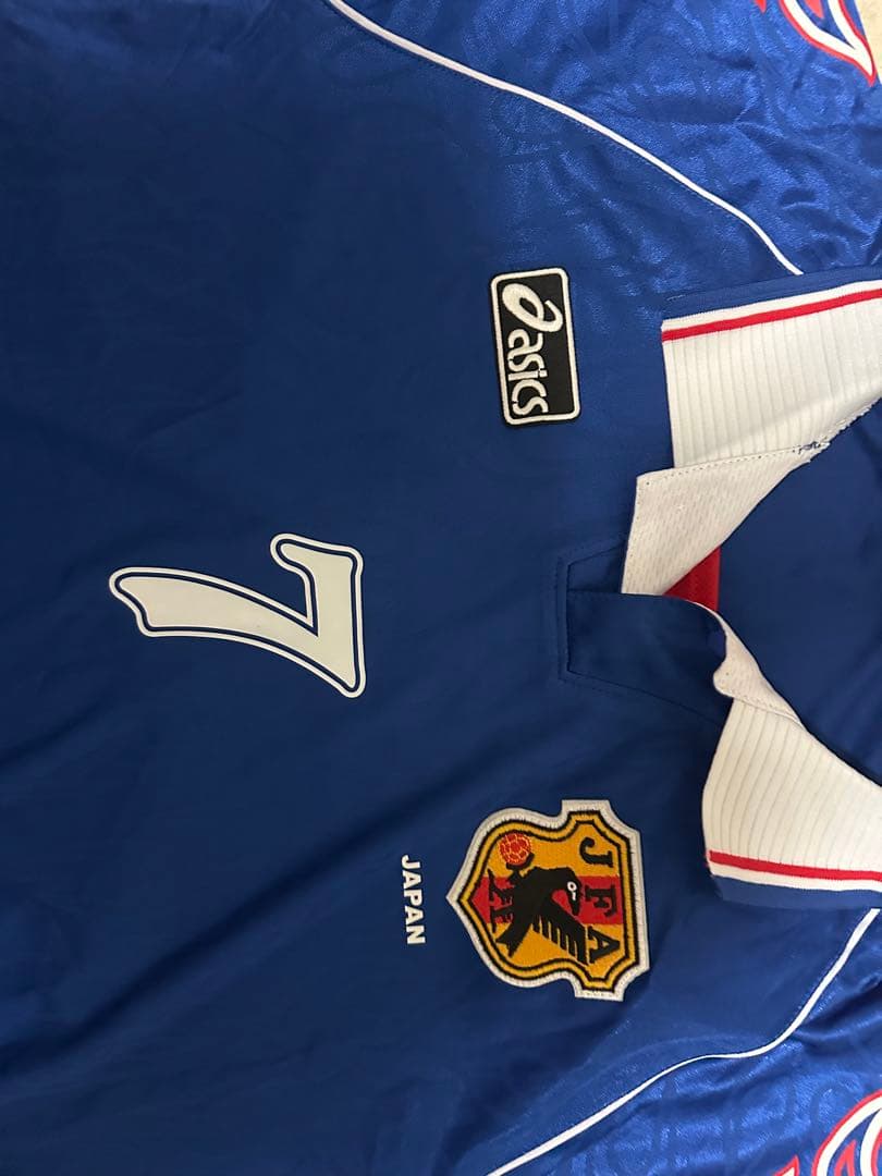 ASICS 青 ジャージ 背番号7 Y2K