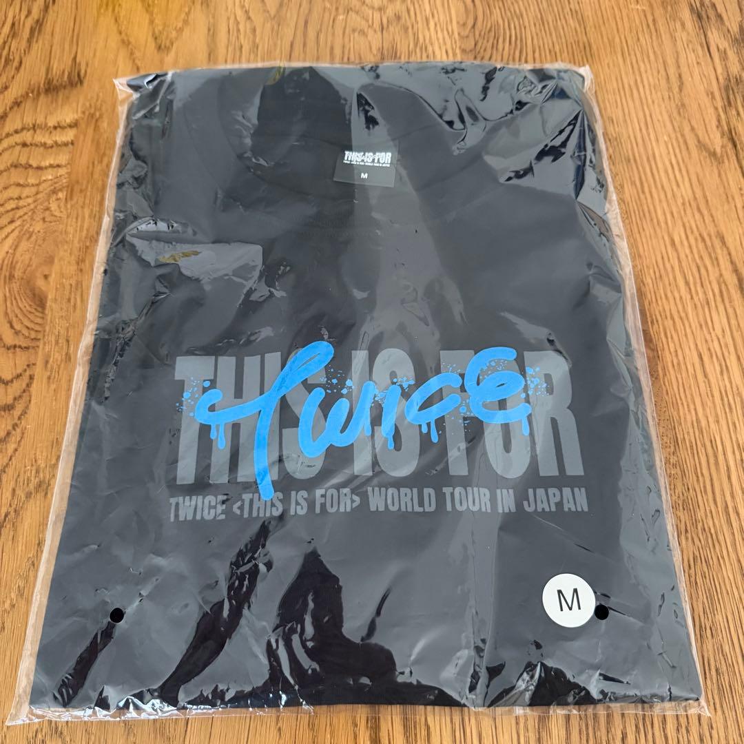TWICE THIS IS FOR popup Tシャツ BLACK M ツウィ