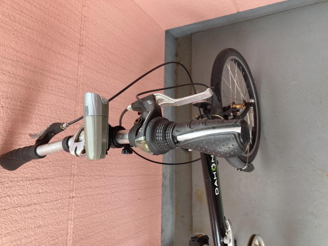 【訳あり】DAHON「Vybe D7-2017モデル」黒　折りたたみ自転車