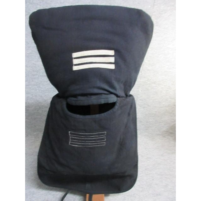 木綿藍地昔の消防頭巾 [B26155]