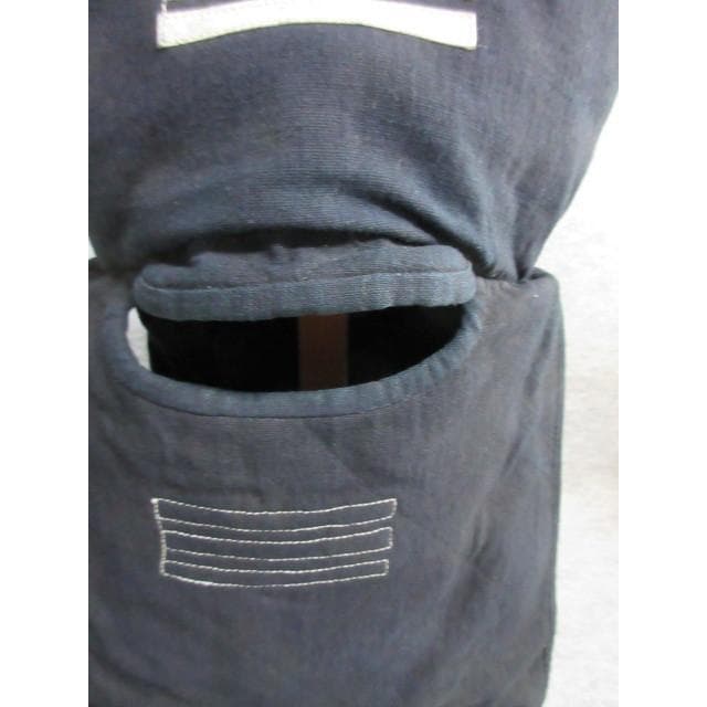 木綿藍地昔の消防頭巾 [B26155]