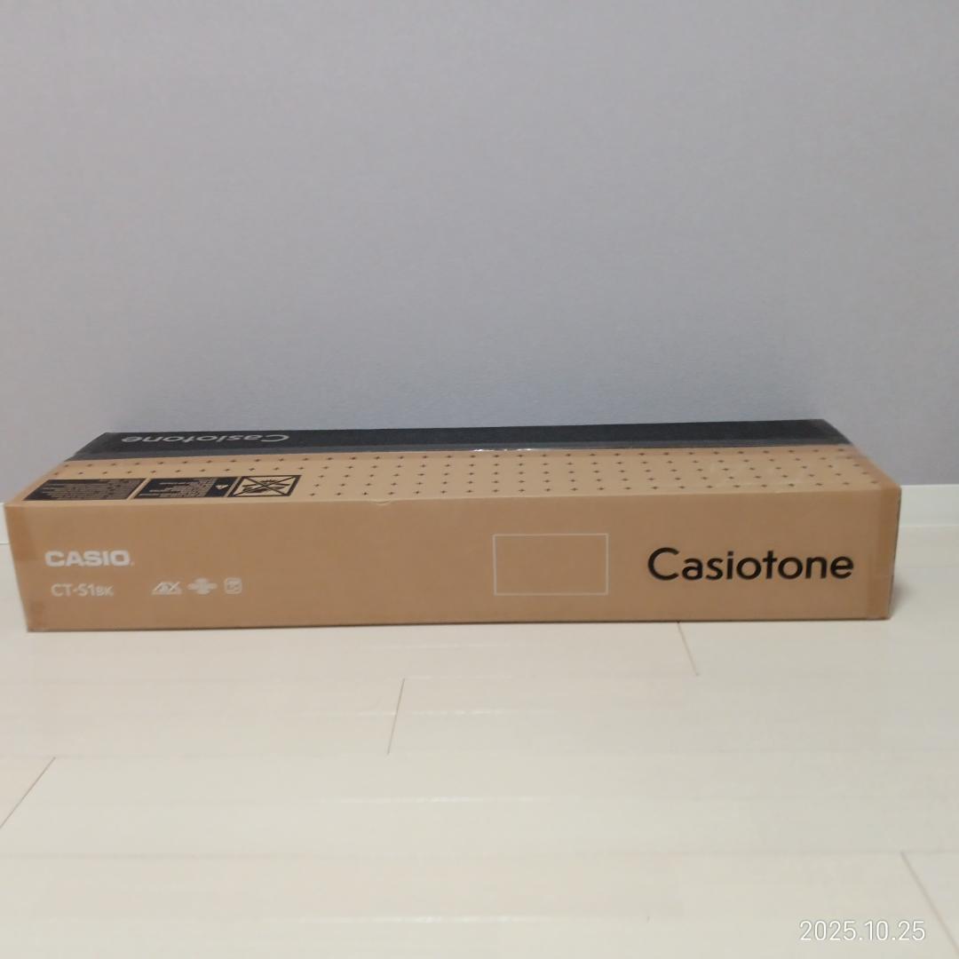【新品未開封】CASIO カシオトーン CT-51 ブラック キーボード
