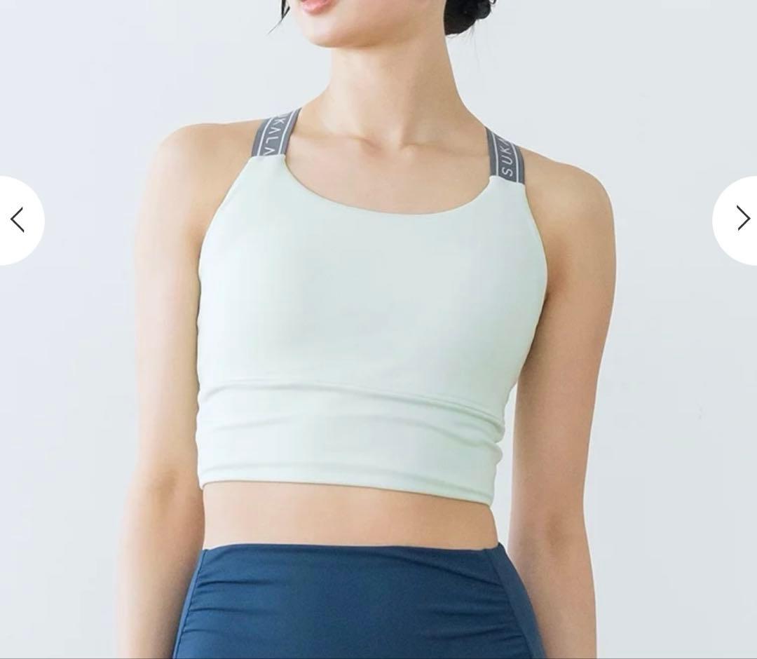 【SUKALA】バッククロスロゴブラトップ　M 新品未開封