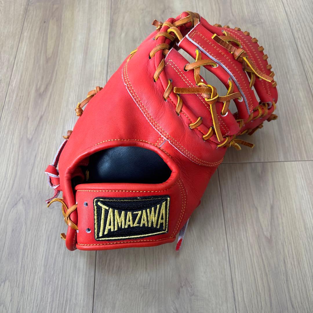 ジャイ　TAMAZAWA オレンジ 軟式ファーストミット