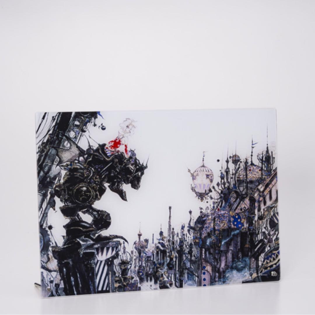 天野喜孝　A3 アクリルプレート　街