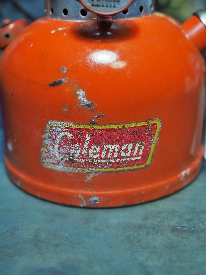 1954年11月 コールマン 200A ランタン（イエローボーダー）t87