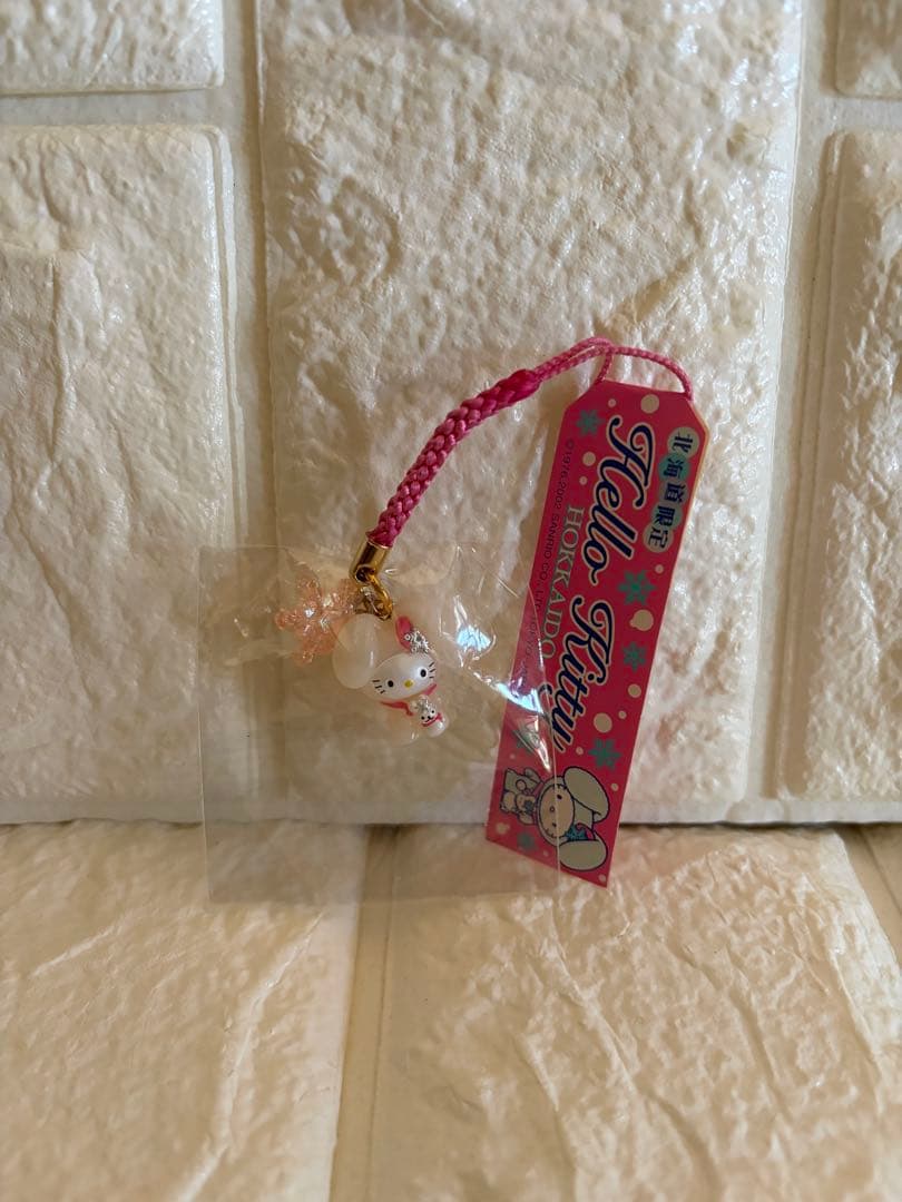 希少 ご当地キティ【北海道限定】4点セット 雪うさぎ 根付 ファスナーマスコット