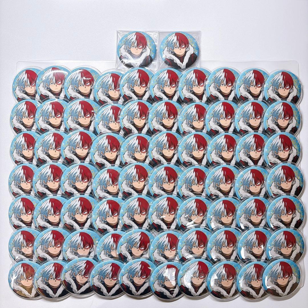 僕のヒーローアカデミア 轟焦凍 十傑 缶バッジ TOHO