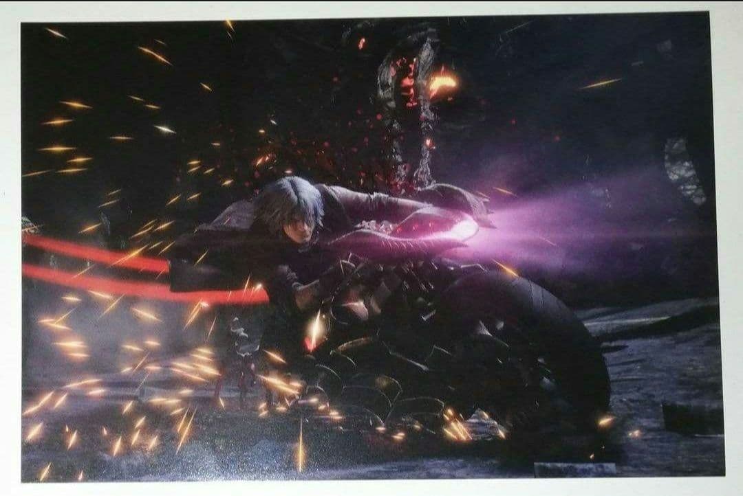 デビルメイクライ ダンテ ポストカード フード特典 カプコンカフェ 3弾