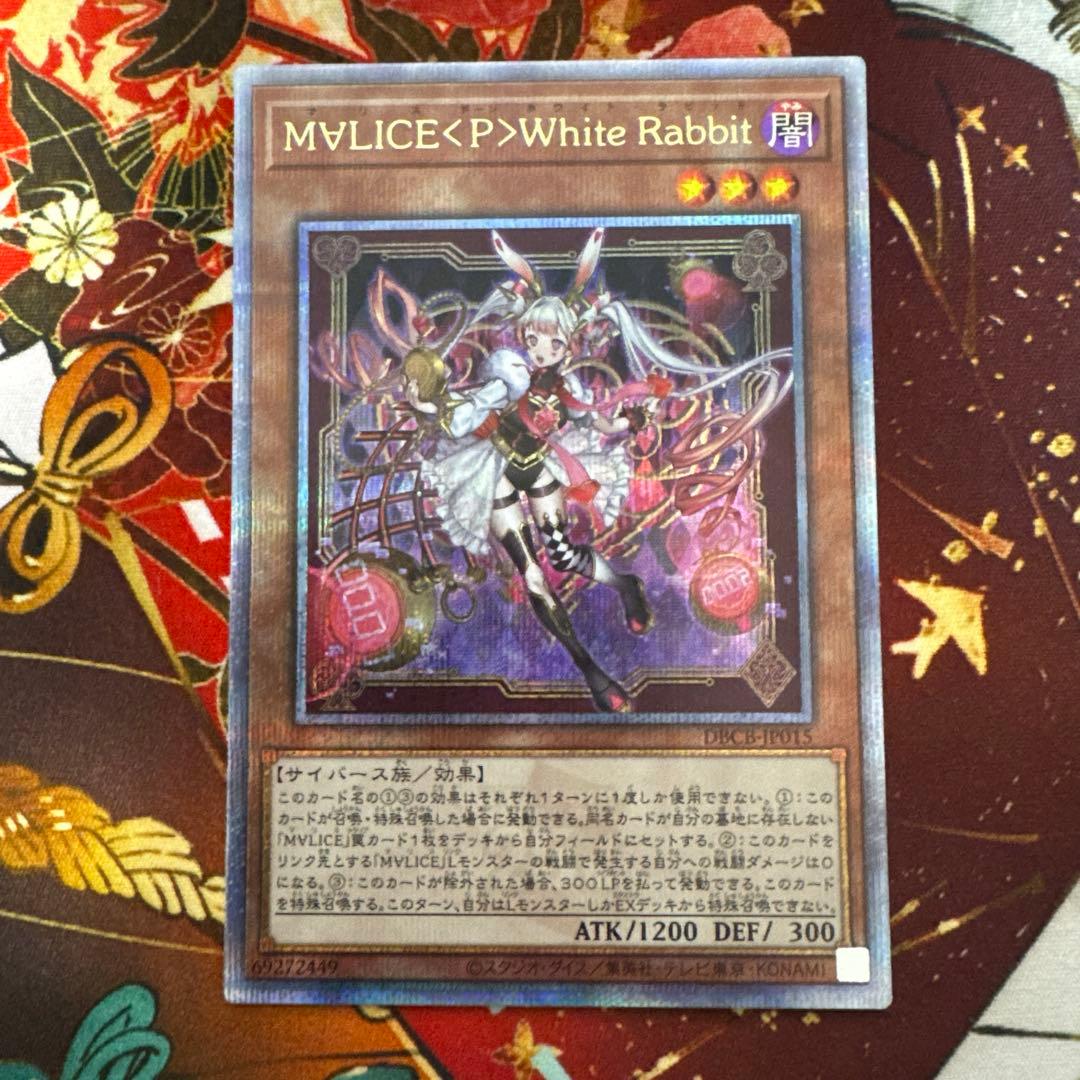 T　マリスホワイトラビット&バックアップQC3枚セット