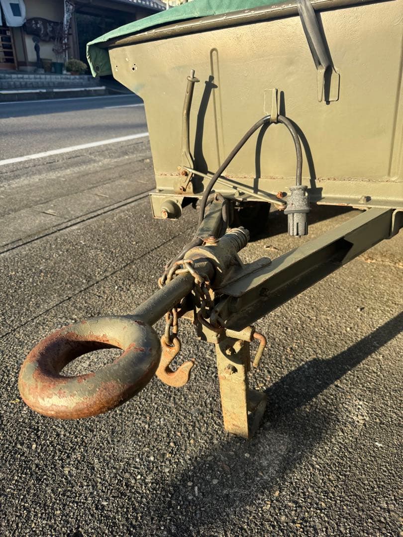 三菱　ジープ　トレーラー