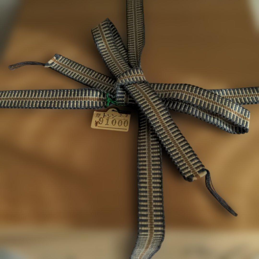 【美品】 手塚祥堂造 染付祥瑞 芋頭 水指 茶道具 木箱入